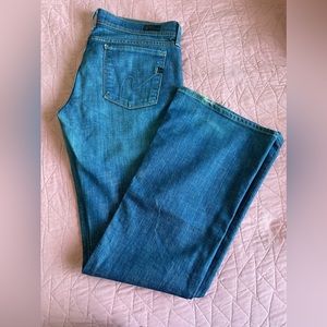 Citizens of Humanity low rise flare jeans